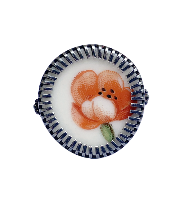 Porzellanring Mohn – Bild 2